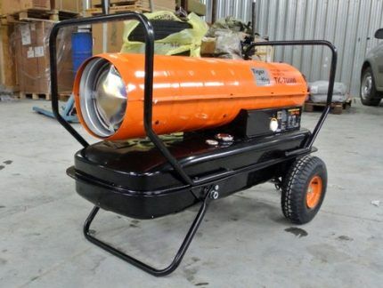 Дизельная тепловая пушка прямого и непрямого нагрева: устройство, принцип работы + обзор производителей Дизельная тепловая пушка прямого и непрямого нагрева: устройство, принцип работы + обзор производителей