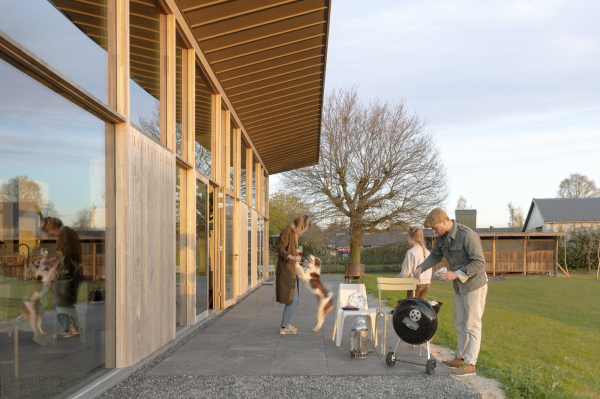 Экологичная вилла с вневременной архитектурой Экологичная вилла с вневременной архитектурой