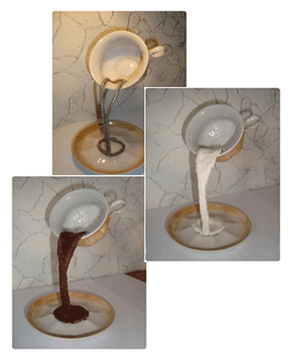 Парящая чашка кофе своими руками Парящая чашка кофе своими руками