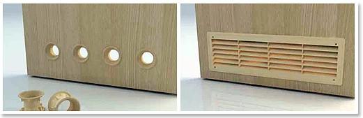 Естественная вентиляция в бане Естественная вентиляция в бане