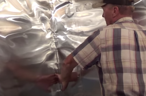 Баня под усадку 6 на 4