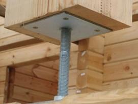 Двухэтажная баня из бруса 6 х 6 Двухэтажная баня из бруса 6 х 6