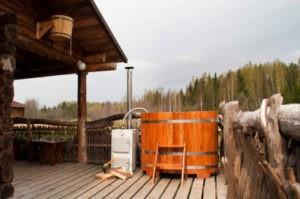 Как выбрать купель для бани