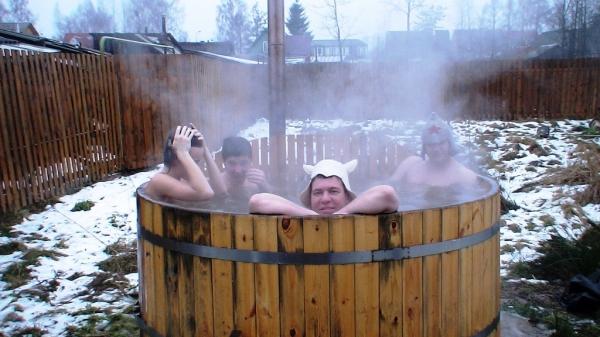 Как выбрать купель для бани