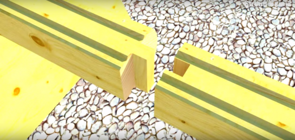 Баня из профилированного бруса под усадку