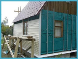 Баня под усадку 6 на 4