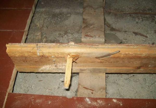 Бетонная стяжка на деревянный пол