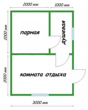Дом баня с мансардой из бревна проекты