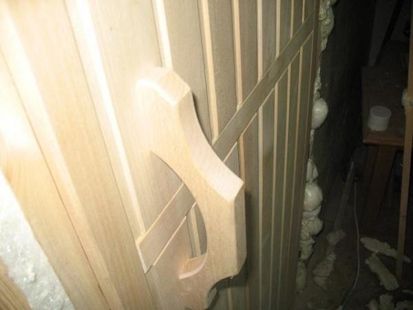 Дверь в баню своими руками пошагово