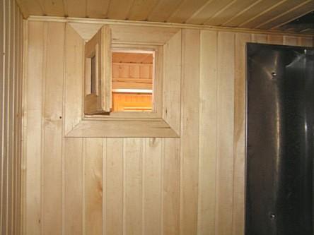 Естественная вентиляция в бане Естественная вентиляция в бане