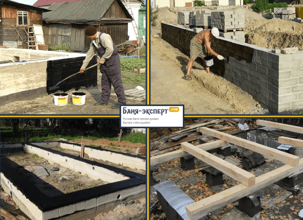 Гидроизоляция бани Гидроизоляция бани