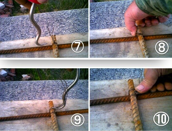 Вязка арматуры для фундамента своими руками