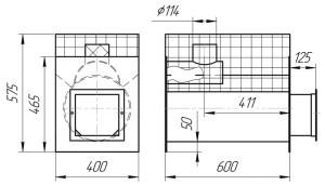 Газовая печь для бани Газовая печь для бани