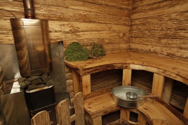 Высота потолка в бане