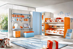  Детская спальня, сочетание цветов 
