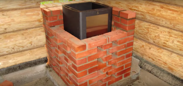 Баня из профилированного бруса под усадку