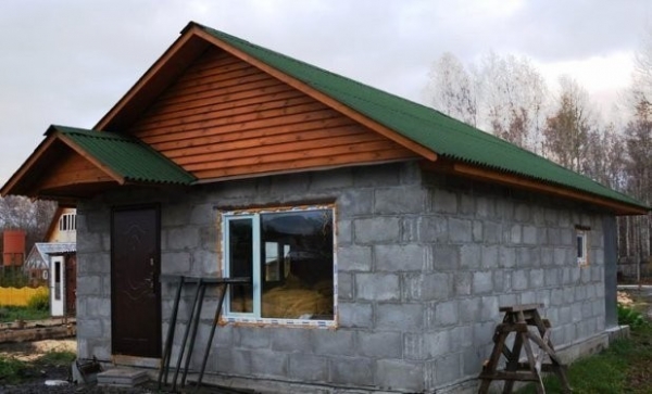 Баня из газобетона Баня из газобетона