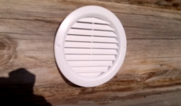 Естественная вентиляция в бане Естественная вентиляция в бане