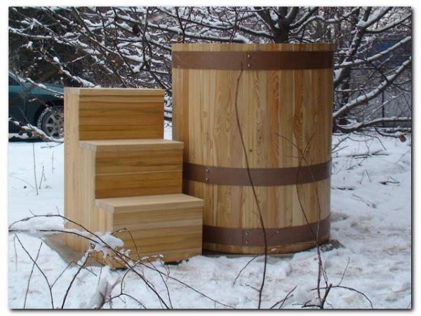 Как выбрать купель для бани