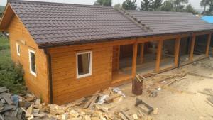 Дом с баней под одной крышей — проекты и строительство