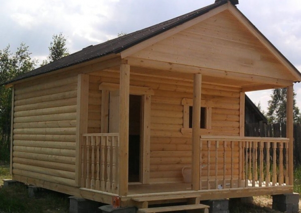 Баня из бруса 6х8 м Баня из бруса 6х8 м
