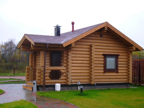 Баня под усадку 6 на 4