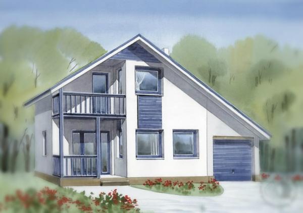 Дом с баней под одной крышей — проекты и строительство