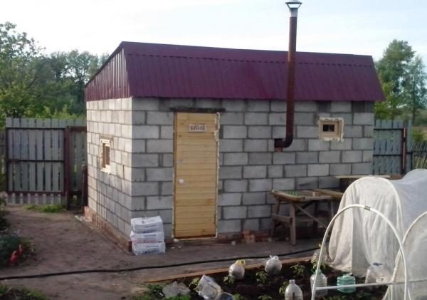 Бюджетная баня своими руками Бюджетная баня своими руками