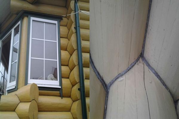 Как конопатить сруб