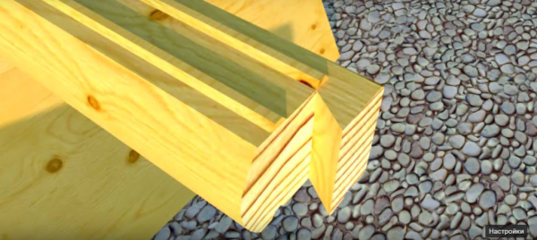 Баня из профилированного бруса под усадку