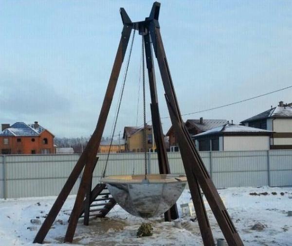 Как выбрать купель для бани