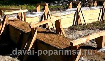 Как залить фундамент под баню своими руками 