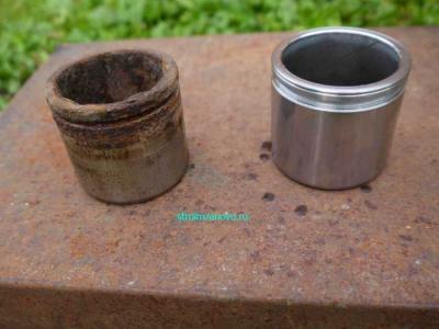  
Замена поршня переднего суппорта на Мицибиси Каризма