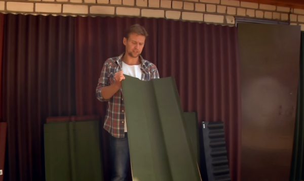 Покрытие крыши ондулином