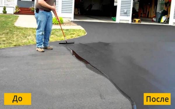 Сферы использования холодного асфальта Сферы использования холодного асфальта