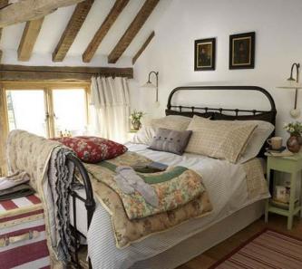  
Спальня в деревенском стиле