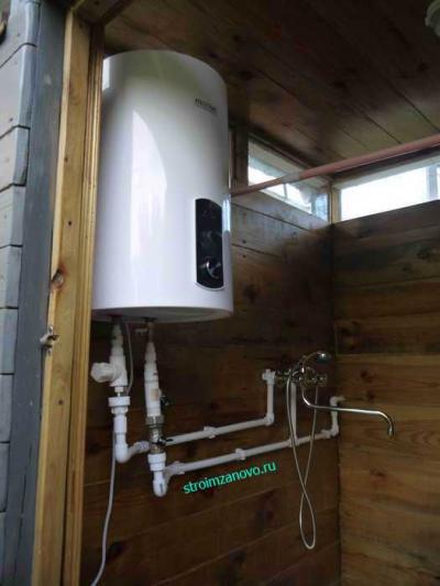 Подключение накопительного водонагревателя
Подключение накопительного водонагревателя