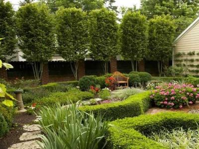  
Сад в стиле фьюжн