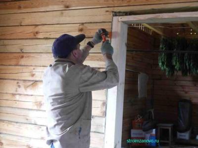 Окосячка двери
Окосячка двери