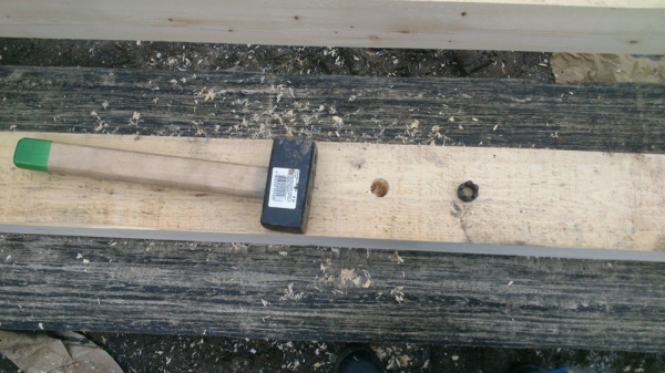 Продолжаем строительство бани весной Продолжаем строительство бани весной