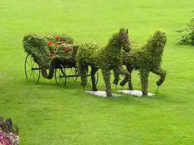  
Топиари – искусство фигурной стрижки растений