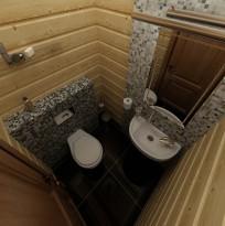 Обустройство бани внутри