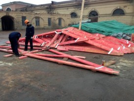 Крыша для бани своими руками