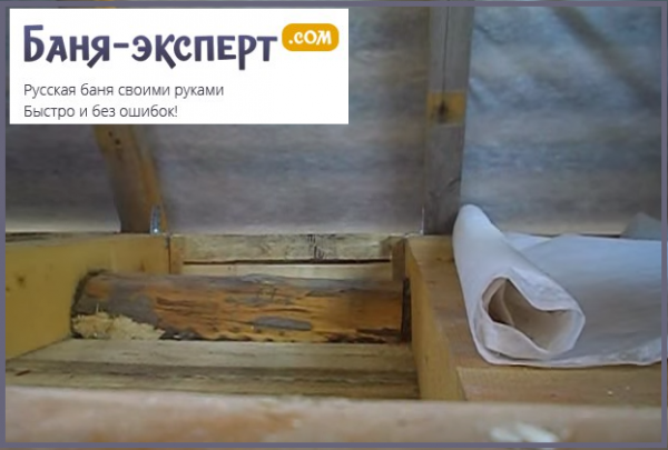 Как утеплить пол в бане