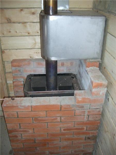 Как обложить металлическую печь кирпичом Как обложить металлическую печь кирпичом
