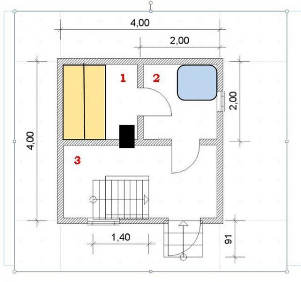 Красивые бани из бруса проекты