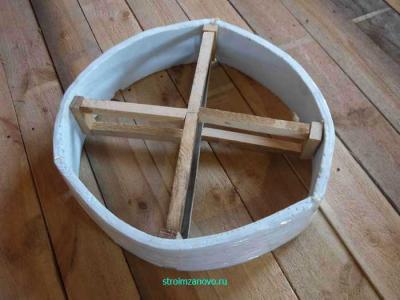  
Круглая опалубка своими руками