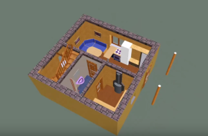 Проекты деревянных бань с мансардой Проекты деревянных бань с мансардой