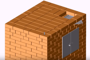 Печи для бани из кирпича проекты