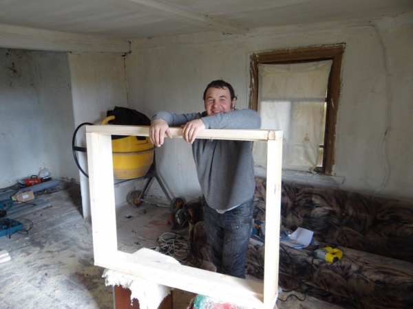 Продолжаем строительство бани весной Продолжаем строительство бани весной